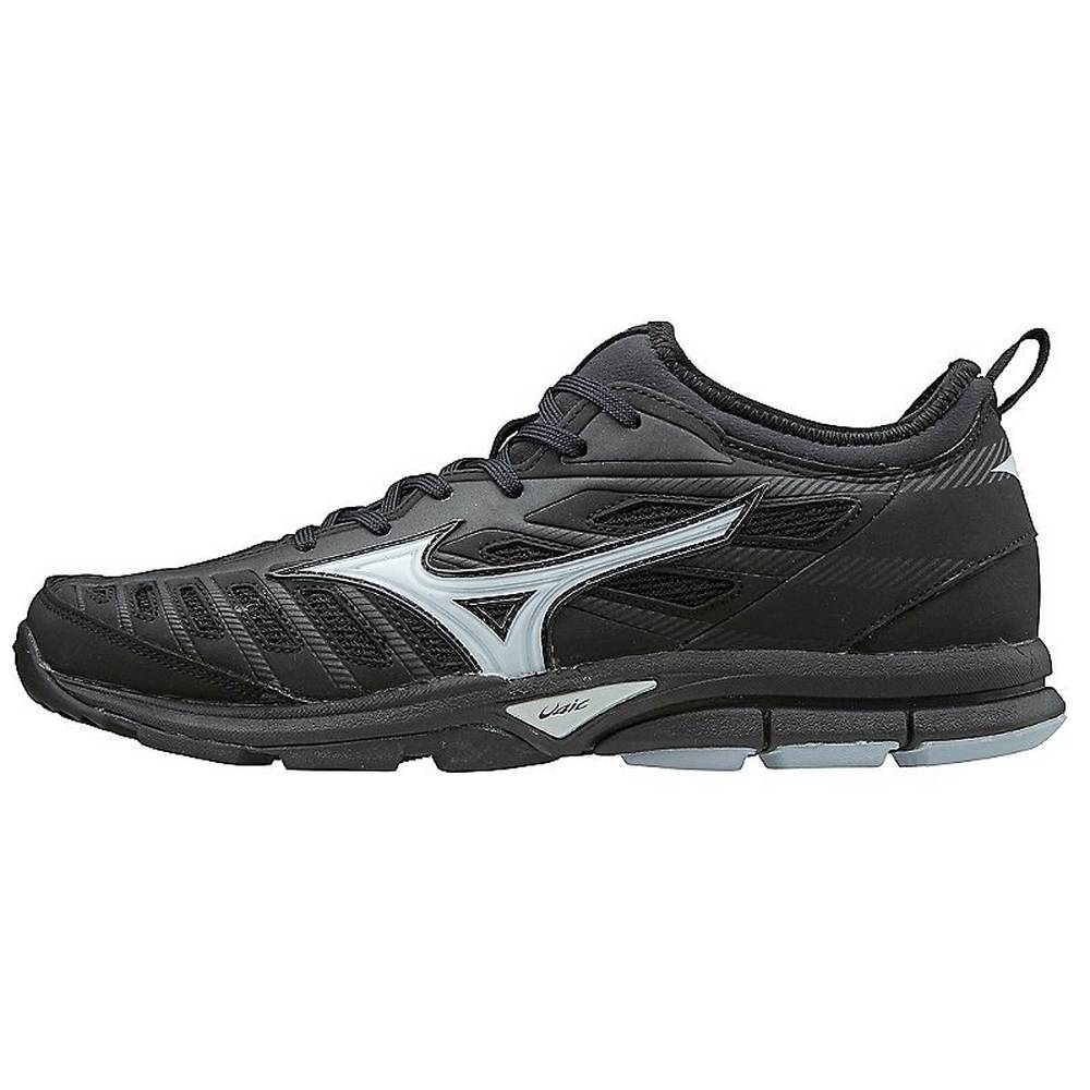 Mizuno Men's Player’s Trainer 2 Baseball Turf Baseball Shoes Black (320549-AWD)